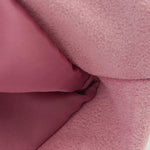 Pink short elegant jacket sleeve cuff detail with textured fabric